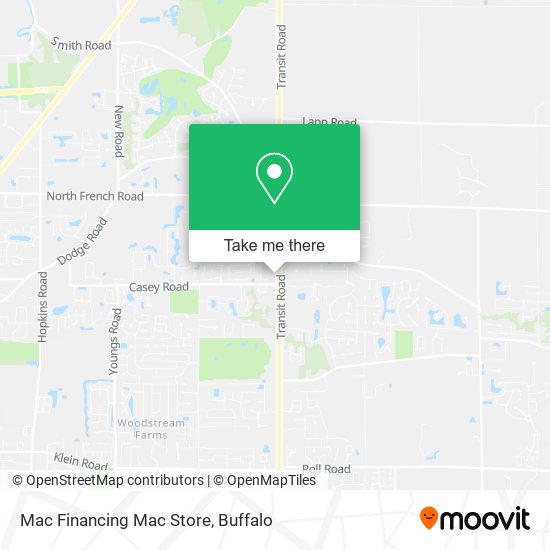 Mac Financing Mac Store map