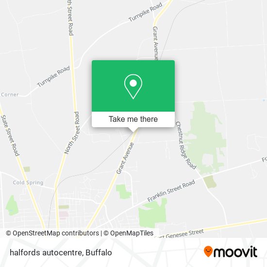 halfords autocentre map