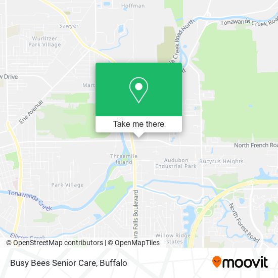 Busy Bees Senior Care map