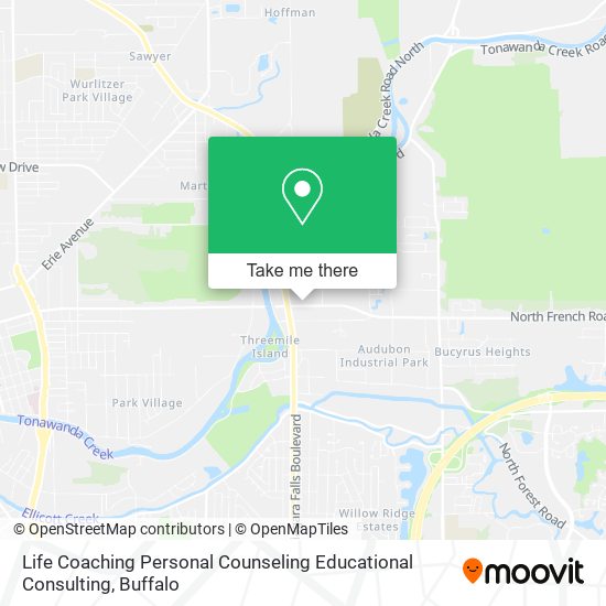 Life Coaching Personal Counseling Educational Consulting map