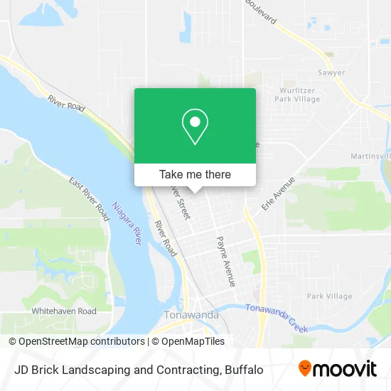 Mapa de JD Brick Landscaping and Contracting