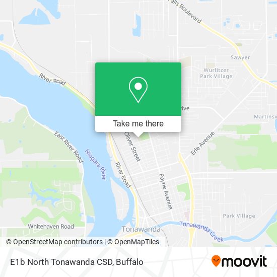 E1b North Tonawanda CSD map
