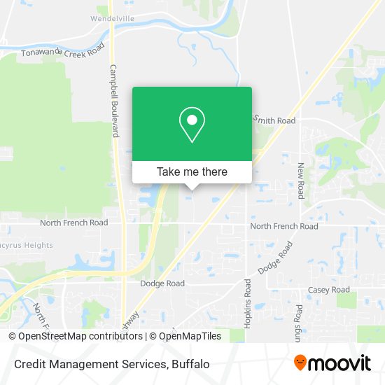 Mapa de Credit Management Services