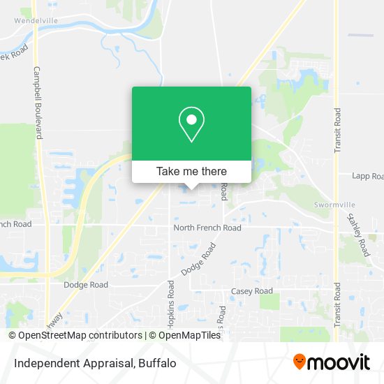 Mapa de Independent Appraisal