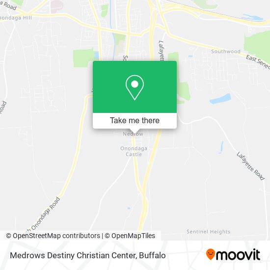 Mapa de Medrows Destiny Christian Center