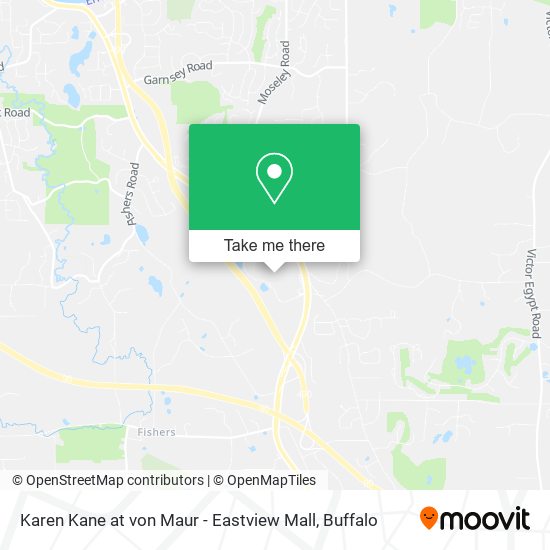 Mapa de Karen Kane at von Maur - Eastview Mall