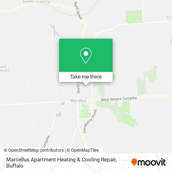 Mapa de Marcellus Apartment Heating & Cooling Repair