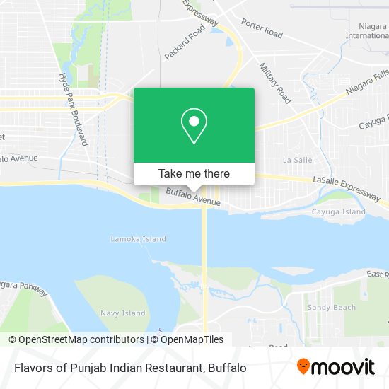 Flavors of Punjab Indian Restaurant map
