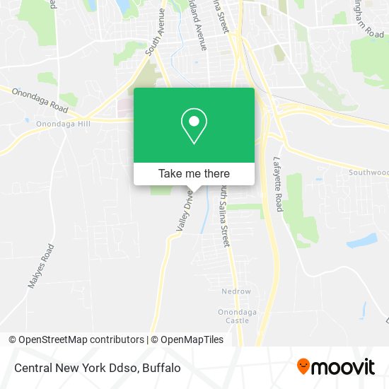 Central New York Ddso map