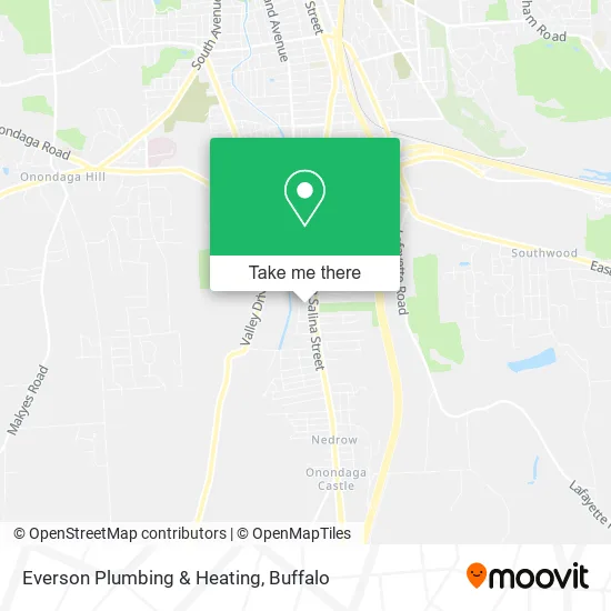 Everson Plumbing & Heating map