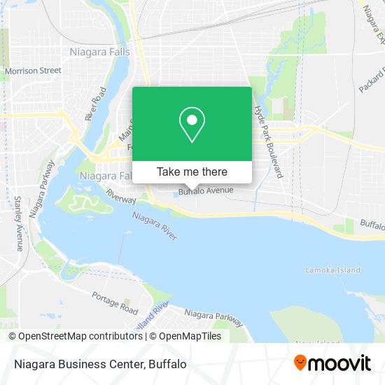 Mapa de Niagara Business Center