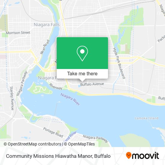 Community Missions Hiawatha Manor map