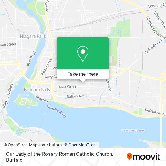 Our Lady of the Rosary Roman Catholic Church map