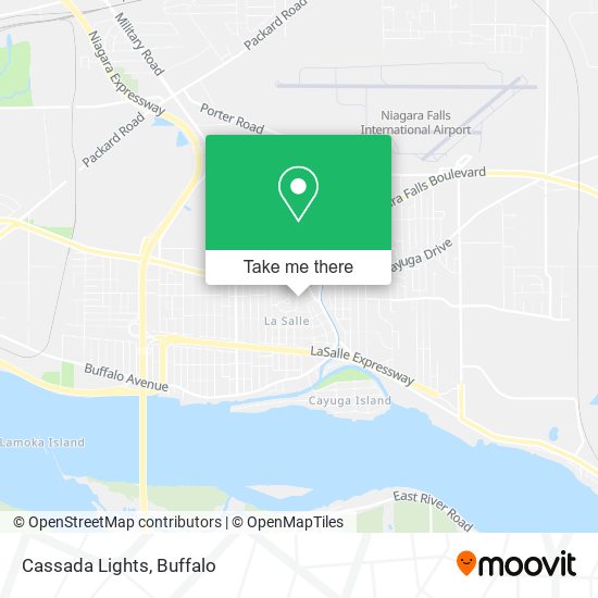 Cassada Lights map