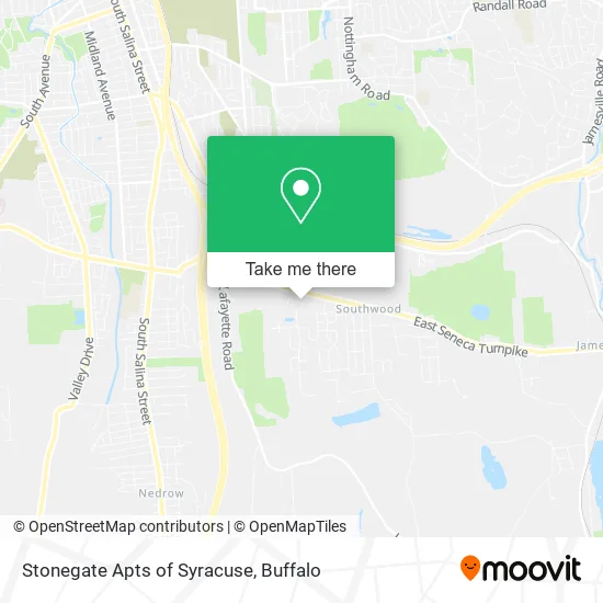 Stonegate Apts of Syracuse map