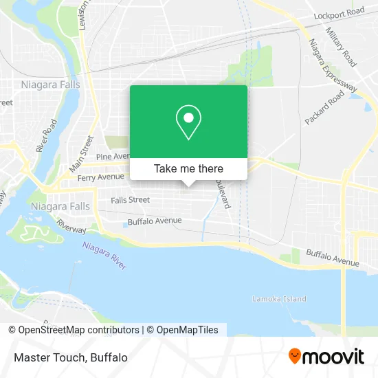 Master Touch map