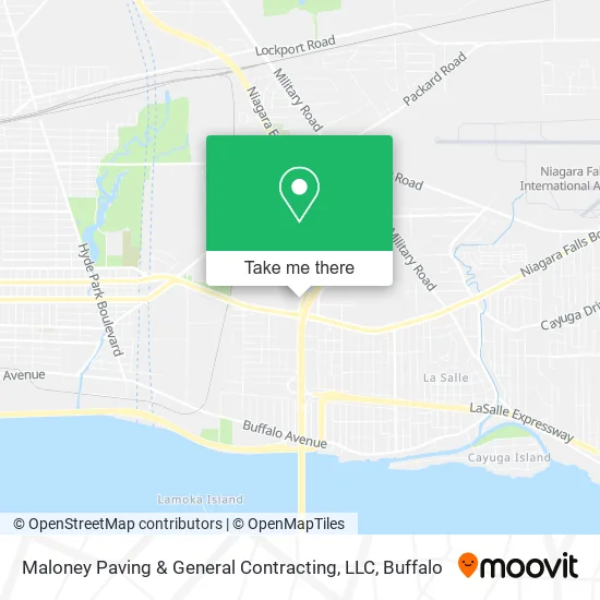 Mapa de Maloney Paving & General Contracting, LLC