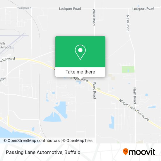 Passing Lane Automotive map