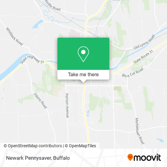 Newark Pennysaver map