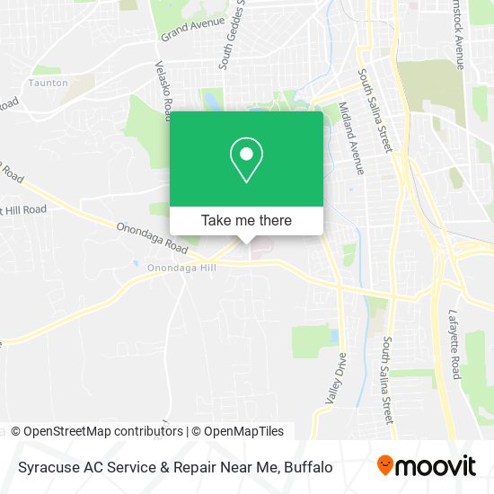 Mapa de Syracuse AC Service & Repair Near Me