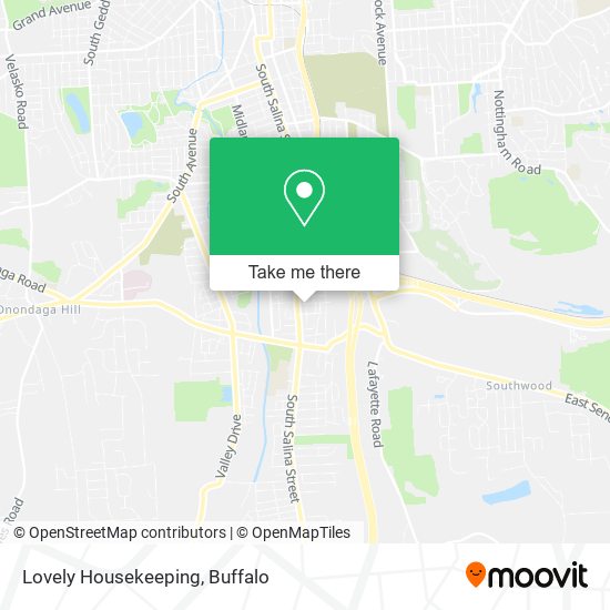 Lovely Housekeeping map