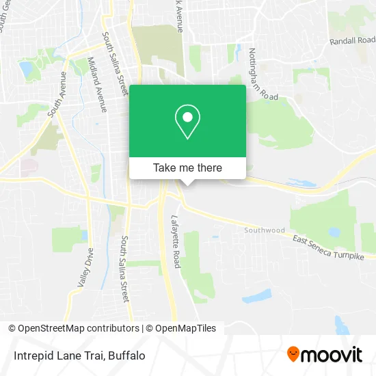 Intrepid Lane Trai map