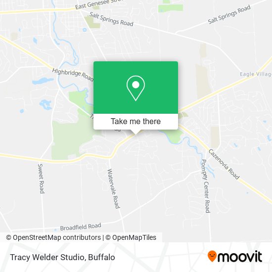 Tracy Welder Studio map