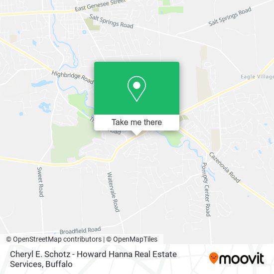 Cheryl E. Schotz - Howard Hanna Real Estate Services map