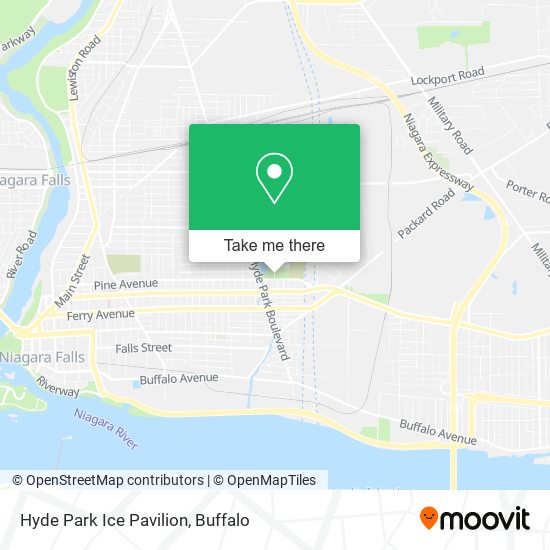 Mapa de Hyde Park Ice Pavilion