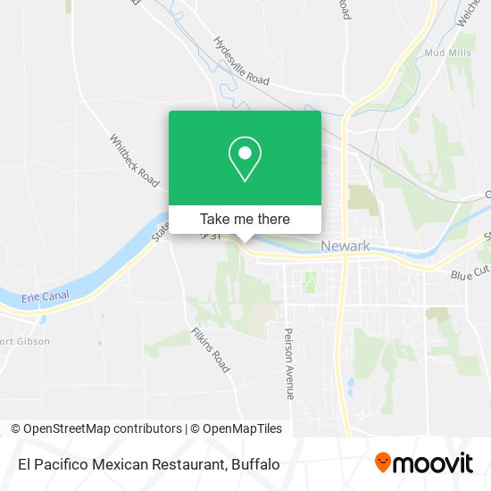 El Pacifico Mexican Restaurant map