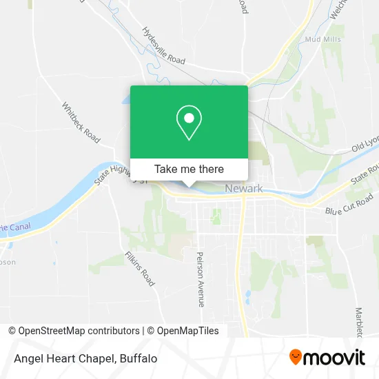 Angel Heart Chapel map