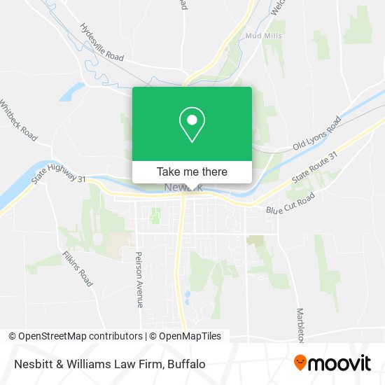 Mapa de Nesbitt & Williams Law Firm