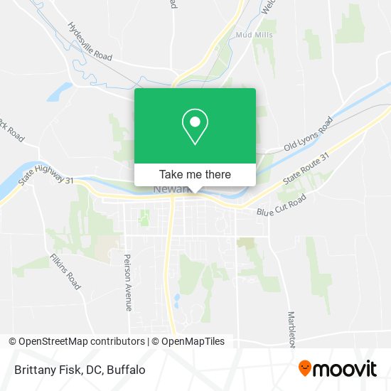 Mapa de Brittany Fisk, DC
