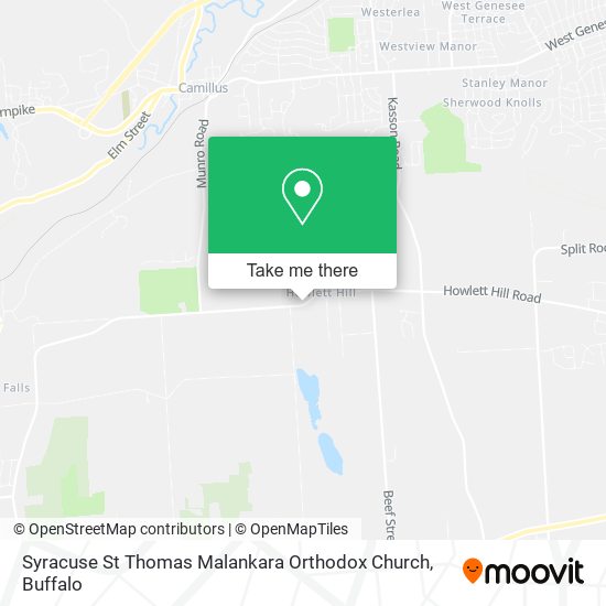 Syracuse St Thomas Malankara Orthodox Church map