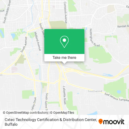 Cxtec Technology Certification & Distribution Center map