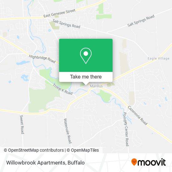 Willowbrook Apartments map