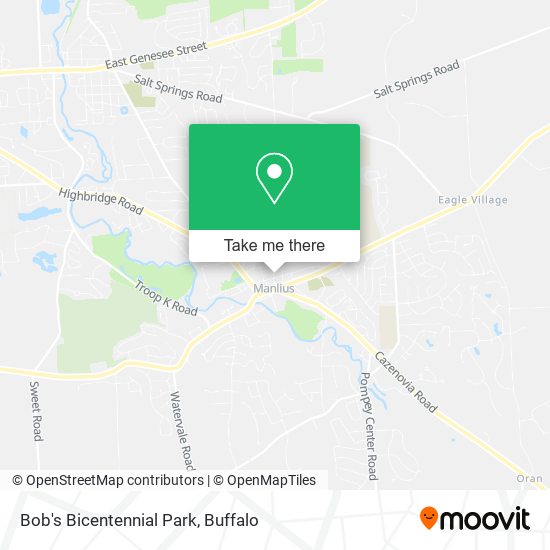 Bob's Bicentennial Park map