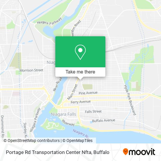 Mapa de Portage Rd Transportation Center Nfta