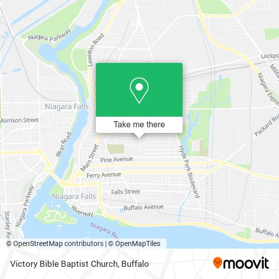 Mapa de Victory Bible Baptist Church
