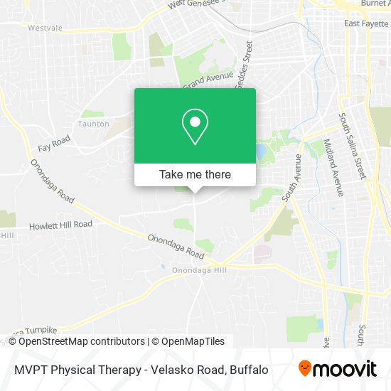 MVPT Physical Therapy - Velasko Road map