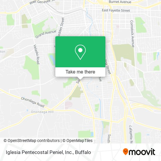 Iglesia Pentecostal Peniel, Inc. map