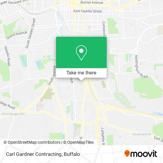 Carl Gardner Contracting map
