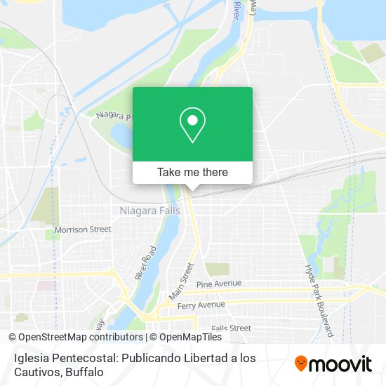 Iglesia Pentecostal: Publicando Libertad a los Cautivos map