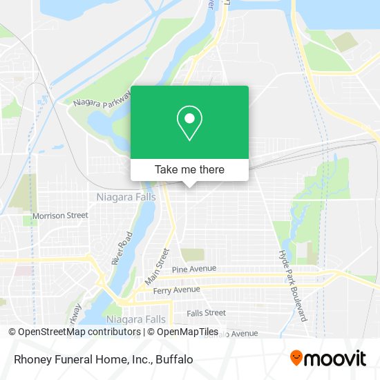 Mapa de Rhoney Funeral Home, Inc.