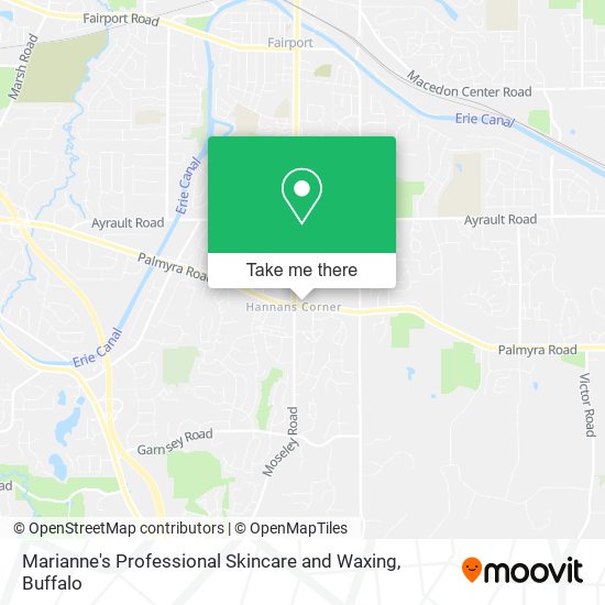 Marianne's Professional Skincare and Waxing map