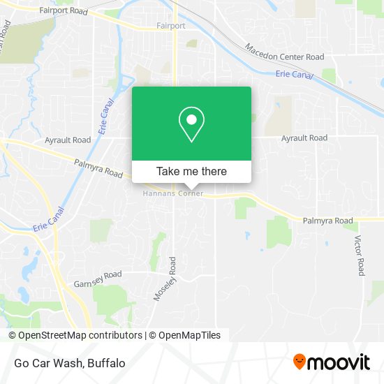 Go Car Wash map