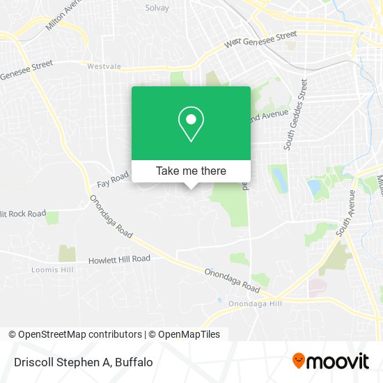Mapa de Driscoll Stephen A