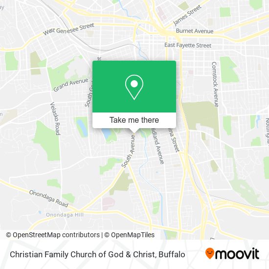 Mapa de Christian Family Church of God & Christ