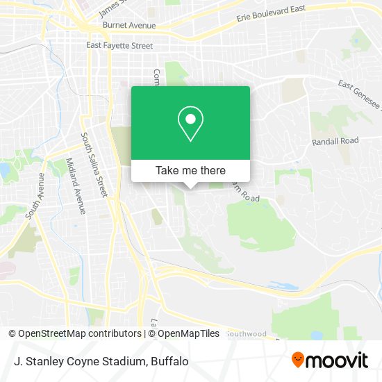 Mapa de J. Stanley Coyne Stadium