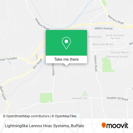Mapa de Lightninglike Lennox Hvac Systems